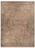 someplace in time red and orange wool hand knotted Rug - HeadShot