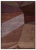 beige and brown beige and brown wool and silk hand knotted Rug