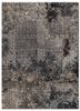 ivory ivory wool and silk hand knotted Rug