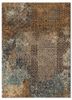 beige and brown beige and brown wool and silk hand knotted Rug