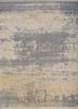 entropy ivory wool and silk hand knotted Rug - HeadShot entropy ivory wool and silk hand knotted Rug - HeadShot