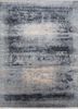ivory ivory wool and silk hand knotted Rug