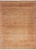 entropy beige and brown wool and silk hand knotted Rug - HeadShot entropy beige and brown wool and silk hand knotted Rug - HeadShot