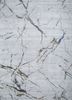 grey and black grey and black wool and silk hand knotted Rug