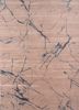 beige and brown beige and brown wool and silk hand knotted Rug