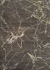 grey and black grey and black wool and silk hand knotted Rug