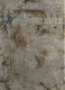 ivory ivory wool and silk hand knotted Rug