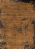 blue blue wool and silk hand knotted Rug