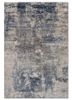 aprezo grey and black wool and silk hand knotted Rug - HeadShot