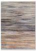 entropy grey and black wool and silk hand knotted Rug - HeadShot entropy grey and black wool and silk hand knotted Rug - HeadShot