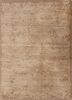  gold wool and silk hand knotted Rug
