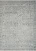 erbe grey and black wool hand knotted Rug - HeadShot