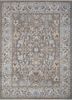erbe grey and black wool hand knotted Rug - HeadShot