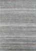 manifest grey and black afghan wool hand knotted Rug - HeadShot