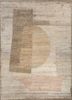 aakar by kavi ivory afghan wool hand knotted Rug - HeadShot aakar by kavi ivory afghan wool hand knotted Rug - HeadShot