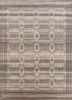 viscaya beige and brown afghan wool hand knotted Rug - HeadShot