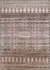 viscaya beige and brown afghan wool hand knotted Rug - HeadShot