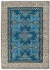 blue Malmaison by Peter D'Ascoli blue afghan wool hand knotted Rug