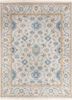 gulnar grey and black wool hand knotted Rug - HeadShot gulnar grey and black wool hand knotted Rug - HeadShot
