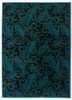 grey and black Kashmir by Peter D'Ascoli grey and black wool hand knotted Rug