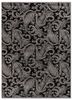 gilded age grey and black wool hand knotted Rug - HeadShot gilded age grey and black wool hand knotted Rug - HeadShot
