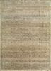 viscaya beige and brown afghan wool and silk hand knotted Rug - HeadShot