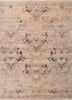 beige and brown beige and brown afghan wool and silk hand knotted Rug