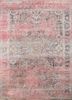 far east red and orange afghan wool and silk hand knotted Rug - HeadShot far east red and orange afghan wool and silk hand knotted Rug - HeadShot