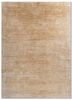 ivory ivory wool and silk hand knotted Rug