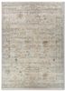 viscaya ivory wool and silk hand knotted Rug - HeadShot