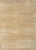 gold gold afghan wool and silk hand knotted Rug