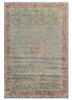 jamavar by peter d'ascoli blue wool and silk hand knotted Rug