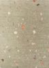 green green wool and bamboo silk hand knotted Rug
