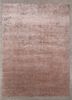 chaos theory by kavi beige and brown wool and bamboo silk hand knotted Rug - HeadShot