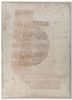 ivory ivory wool and bamboo silk hand knotted Rug