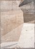 ivory ivory wool and bamboo silk hand knotted Rug