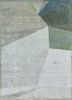 blue blue wool and bamboo silk hand knotted Rug