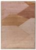unfold by kavi pink and purple wool and bamboo silk hand knotted Rug - HeadShot unfold by kavi pink and purple wool and bamboo silk hand knotted Rug - HeadShot