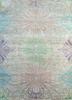 grey and black grey and black wool and bamboo silk hand knotted Rug