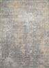 chaos theory by kavi grey and black wool and bamboo silk hand knotted Rug - HeadShot chaos theory by kavi grey and black wool and bamboo silk hand knotted Rug - HeadShot