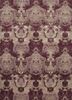 chaos theory by kavi pink and purple wool and bamboo silk hand knotted Rug - HeadShot