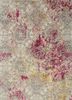 chaos theory by kavi pink and purple wool and bamboo silk hand knotted Rug - HeadShot chaos theory by kavi pink and purple wool and bamboo silk hand knotted Rug - HeadShot