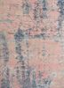pink and purple pink and purple wool and bamboo silk hand knotted Rug