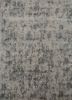 grey and black grey and black wool and bamboo silk hand knotted Rug
