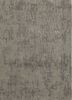 grey and black grey and black wool and bamboo silk hand knotted Rug