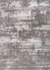 grey and black grey and black wool and bamboo silk hand knotted Rug