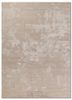 ivory ivory wool and bamboo silk hand knotted Rug