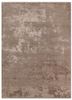 beige and brown beige and brown wool and bamboo silk hand knotted Rug