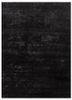 blue blue wool and bamboo silk hand knotted Rug