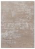 beige and brown beige and brown wool and bamboo silk hand knotted Rug